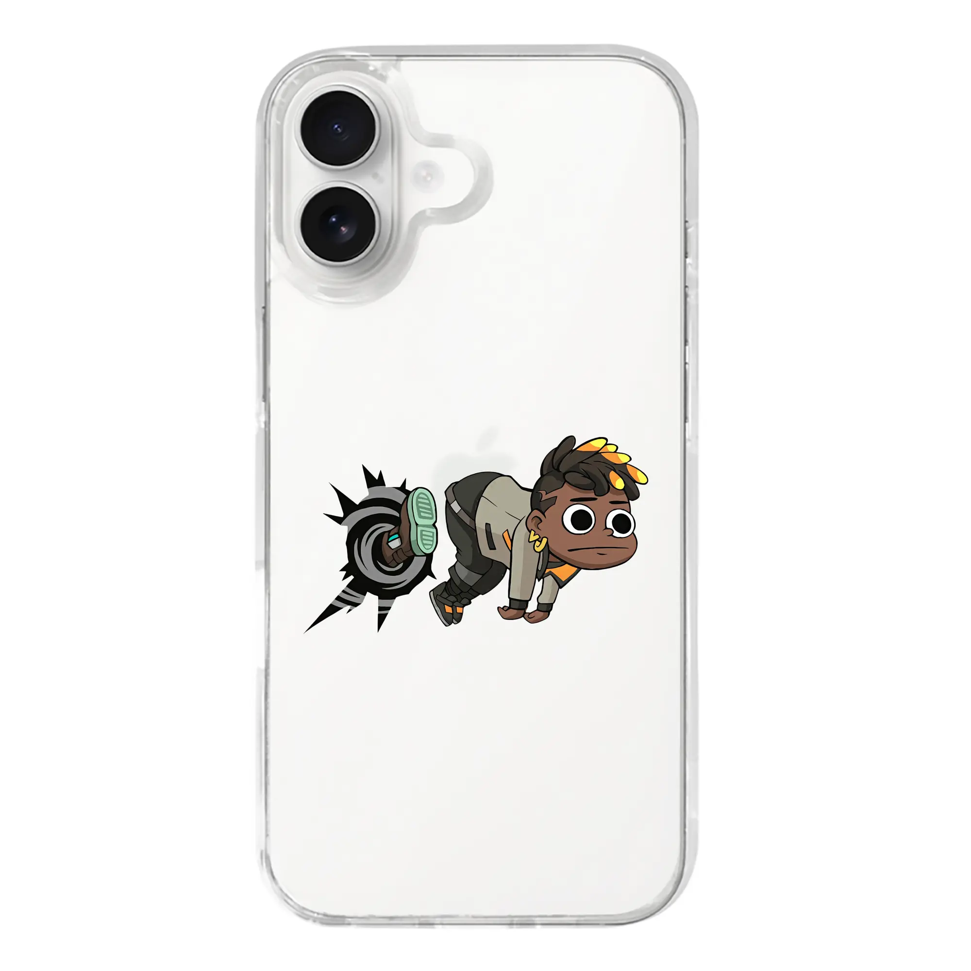 VALORANT グッズ,フェニックス - iPhone 17シリーズ 透明スマホケース – 薄型・耐衝撃・精密フィット保護カバー